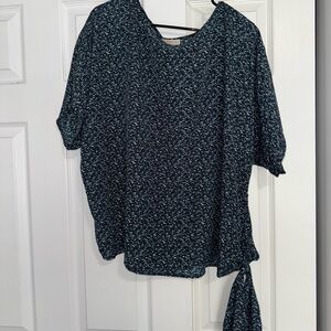 Elegant Teal Women's Top